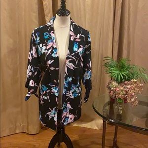 Floral blazer